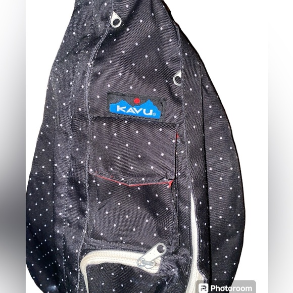 Kavu sling bag black polka dot - Picture 2 of 5